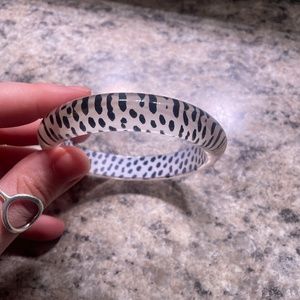 Splendette leopard bangle